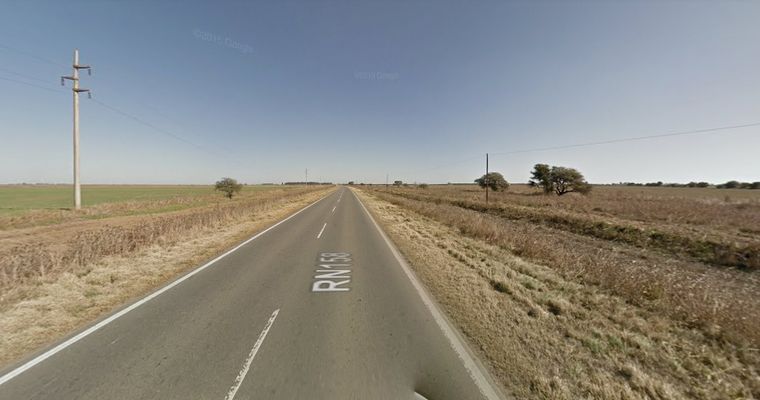 El hecho ocurrió en la ruta 158 (Foto: Google Street View)