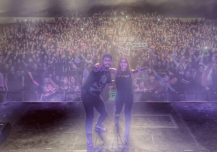 Ulises Bueno, invitado de honor al show de Soledad (Foto: @dreidemieph)