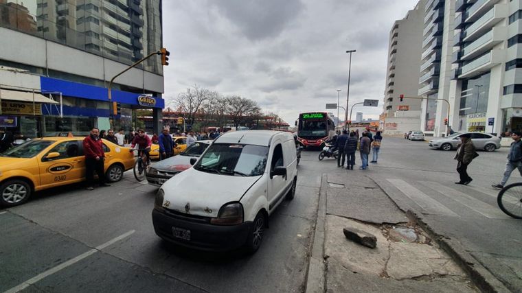 Protesta contra Uber