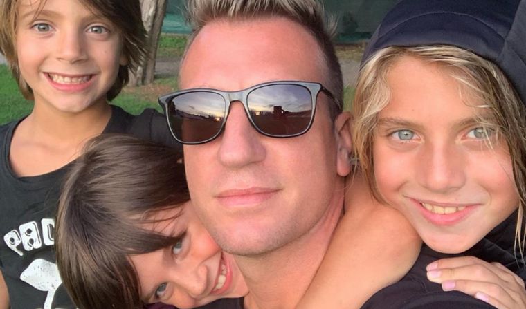 Maxi López celebró ver a sus hijos después de ocho meses (Foto ilustrativa)