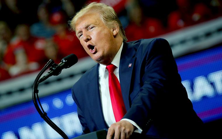 Donald Trump, presidente de Estados Unidos.