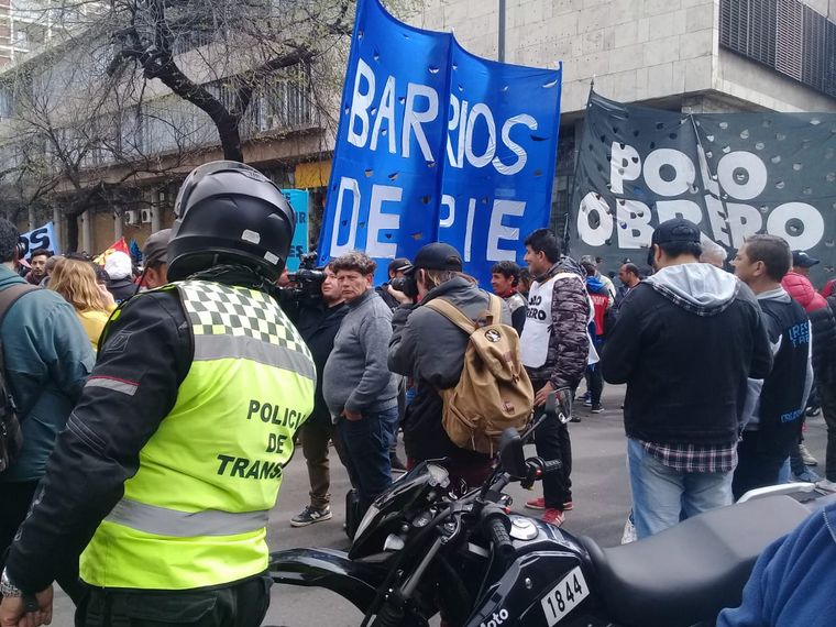 FOTO: Protestas en Córdoba Polo Obrero - Barrios de Pie