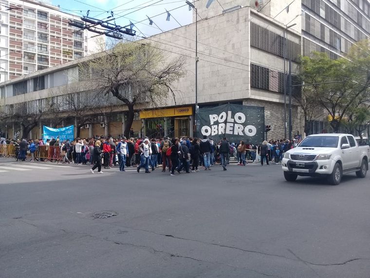 FOTO: Protestas en Córdoba Polo Obrero - Barrios de Pie