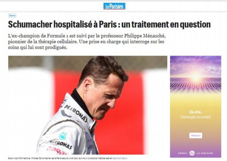 En "Le Parisien" refieren a la declaración de una empleada del hospital francés