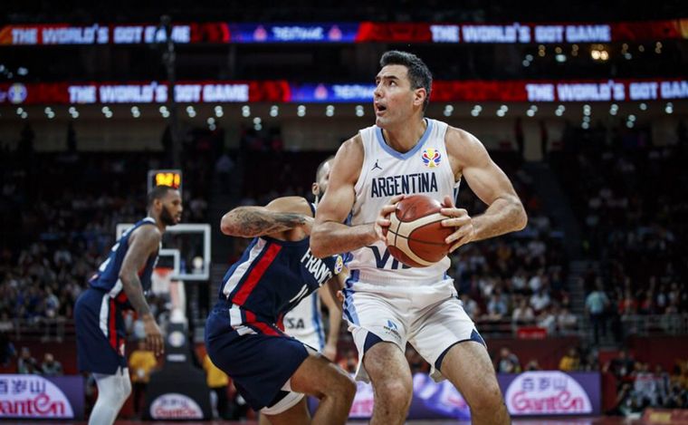 Luis Scola fue la clave del equipo argentino con 28 puntos. 