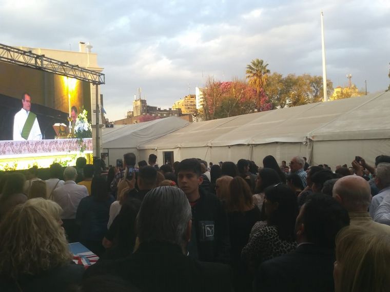 Misa por José Manuel De La Sota.