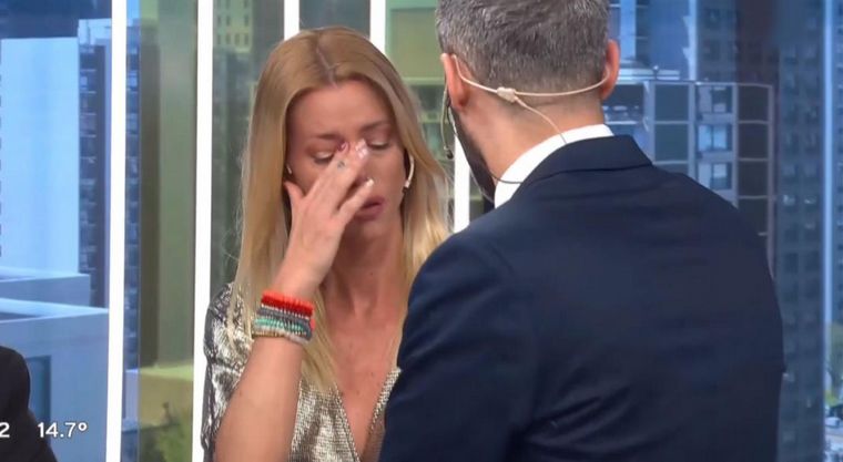 La modelo reconoció que estaba mal por un “tema familiar” .