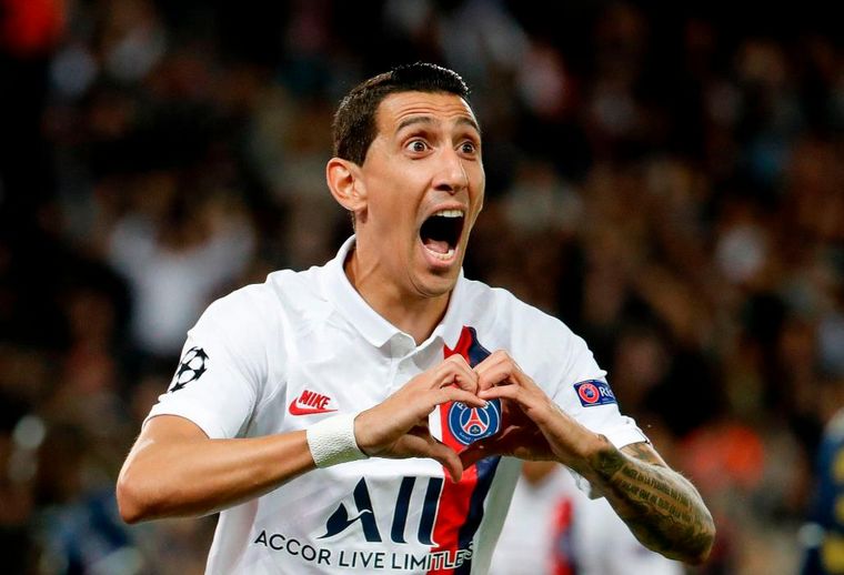 Di María, en el equipo ideal del torneo de Francia.