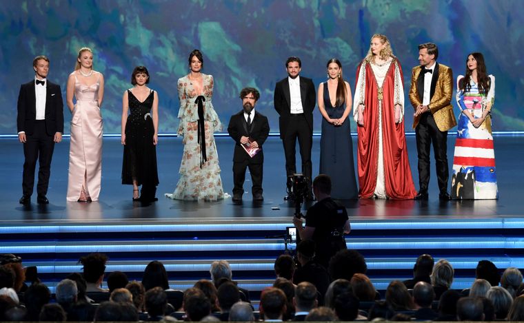 FOTO: El elenco de GOT en los Premios Emmy