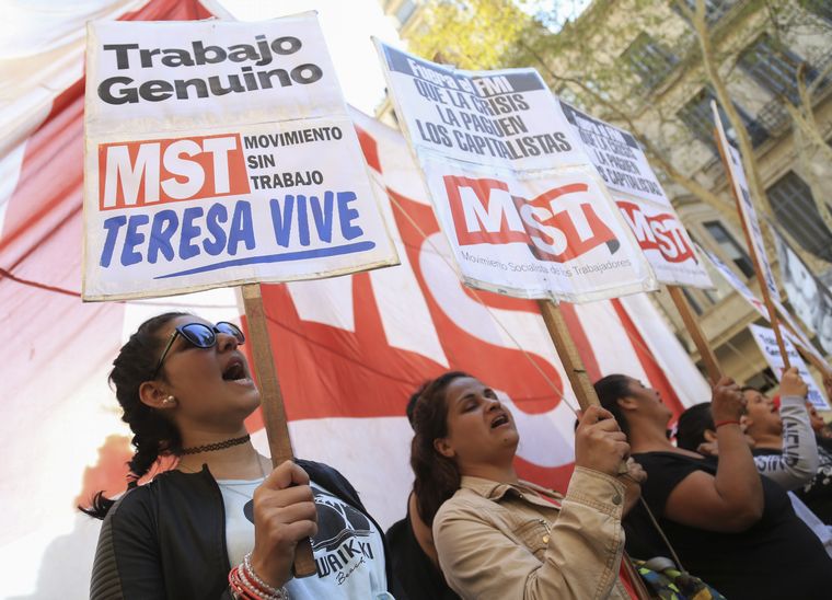 Marcha en Buenos Aires.