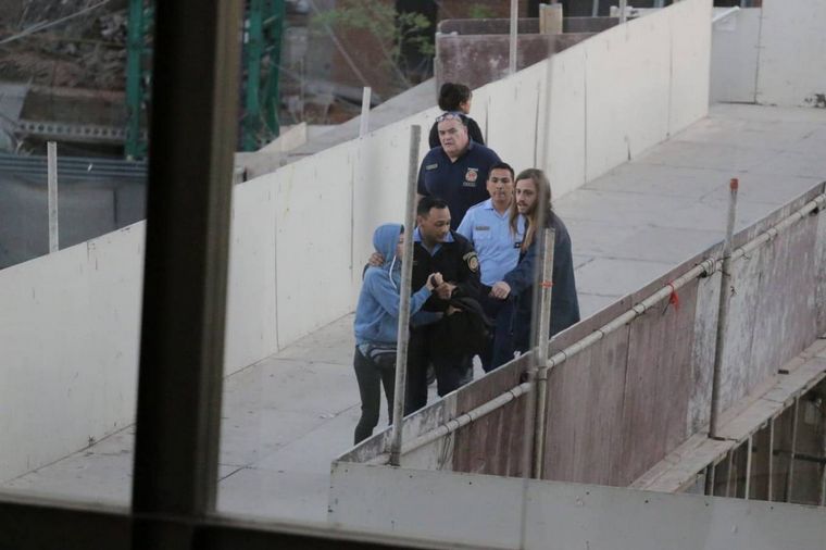 Incidentes en Tribunales tras la sentencia contra Barattini