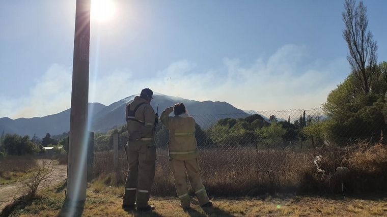 FOTO: Incendio en Valle de Punilla