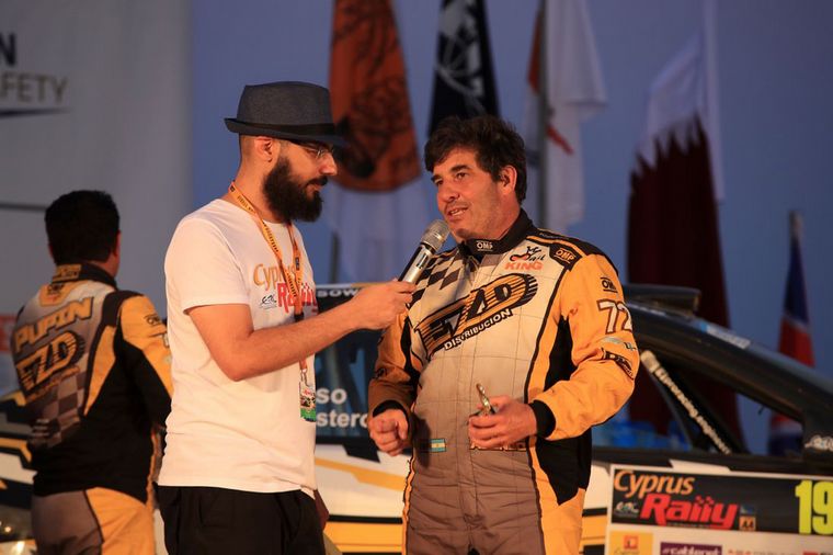 FOTO: El Mitsubishi Evo X de Alonso-Monasterolo en el durísimo Rally de Chipre