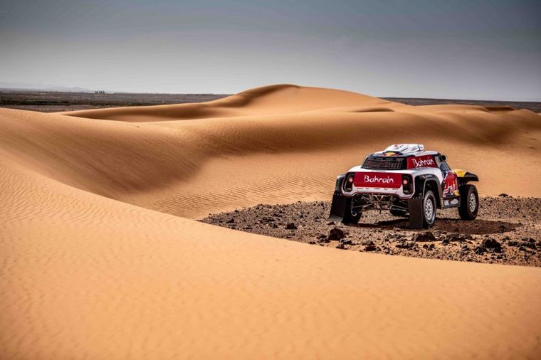 FOTO: El espectacular MINI JCW Buggy fue mejorado para buscar la victoria en el Dakar