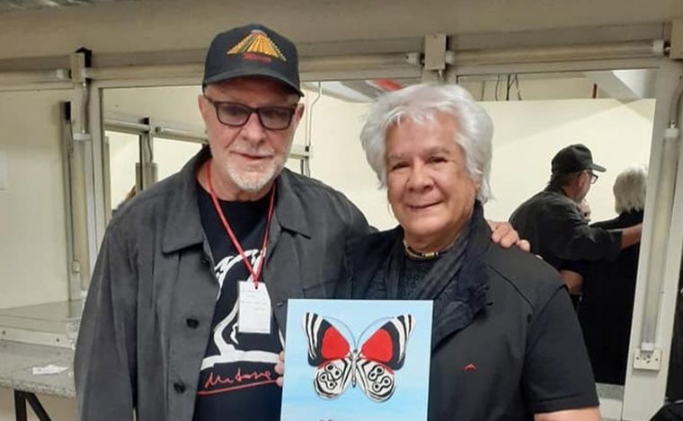 Víctor Heredia y León Gieco compartieron escenario