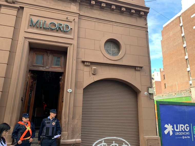 Derrumbe en una obra en construcción de barrio Nueva Córdoba.