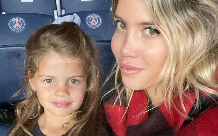 Francesca es la primera hija de Wanda Nara y Mauro Icardi.
