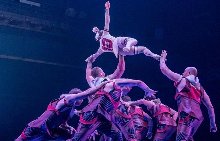 FOTO: Estrenó el espectáculo del Cirque du Soleil dedicado a Messi.