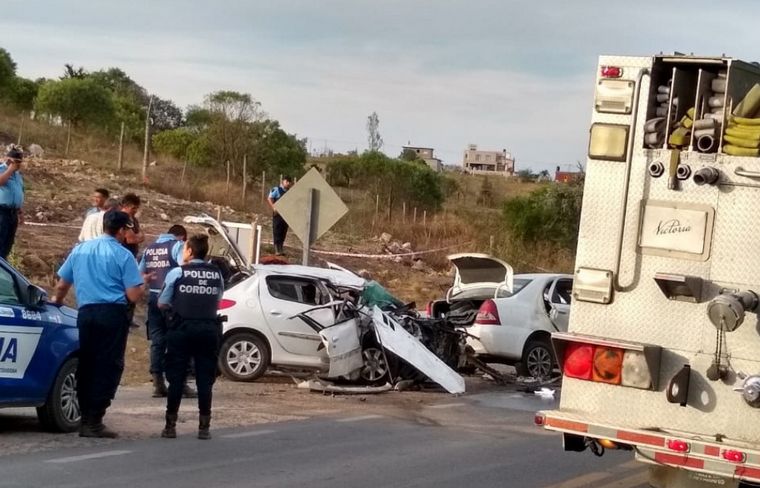 El choque ocurrió tras una persecución.