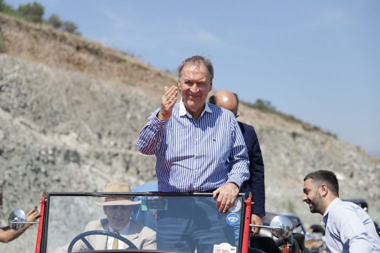 Juan Schiaretti inauguró la bajada de las Altas Cumbres