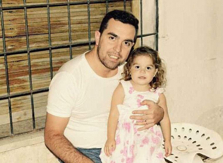 Olivera, quien donó el riñón.