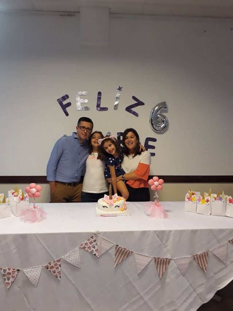 Damián, el cuñado que lo recibió.