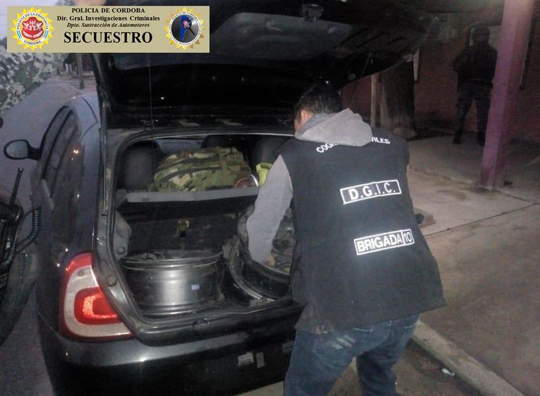 Desbarataron una banda que robaba autos en Córdoba