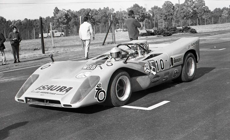 El McLaren/Ford de Pairetti en Sport Prototipos. Gent.A.de Brito