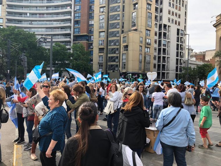 La marcha del millón en Córdoba.
