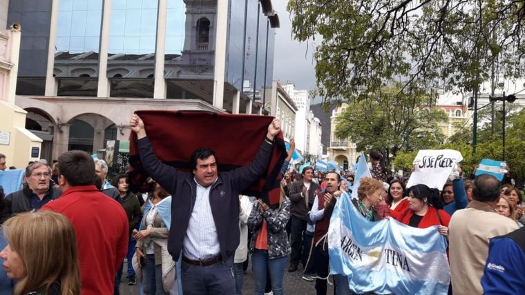 La marcha del millón en Tucumán.