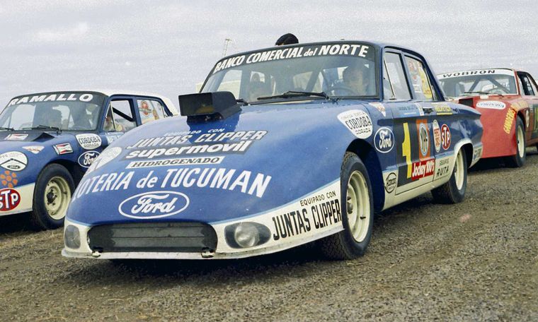 Estéfano a bordo, aguardando el momento de largar. Gent. Alejandro de Brito