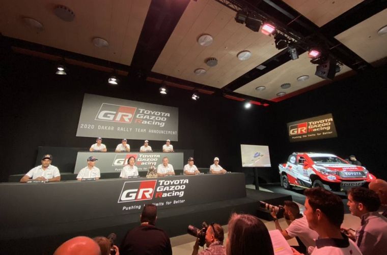 FOTO: Toyota hizo el anuncio en el marco del Rally RACC, donde compite con su equipo WRC