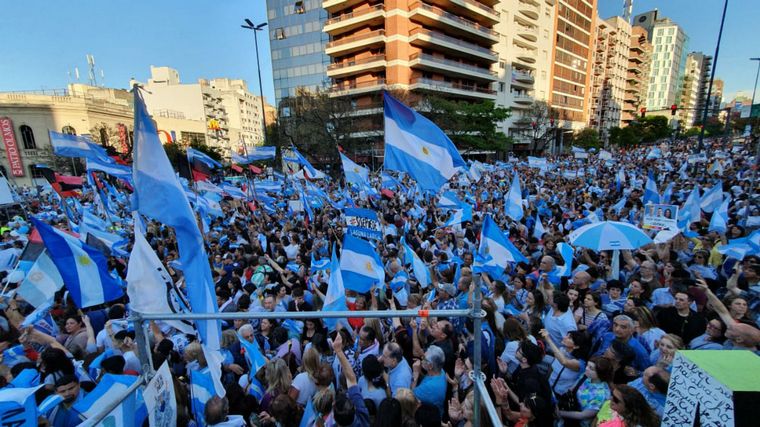 Cierre de campaña Mauricio Macri en Córdoba