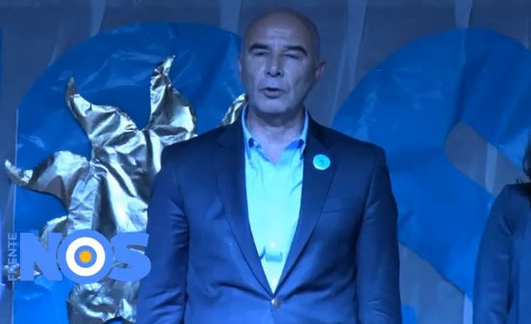 Gómez Centurión cerró su campaña en Santiago del Estero.