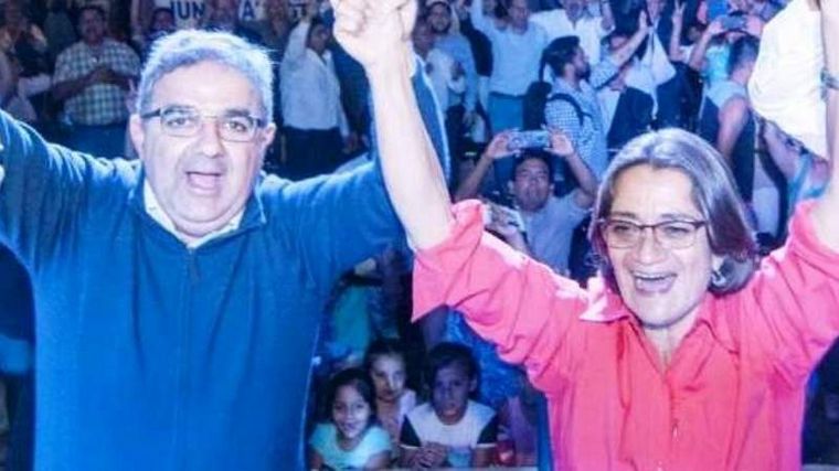 Raúl Jalil celebra su triunfo en Catamarca (Foto: El Ancasti)