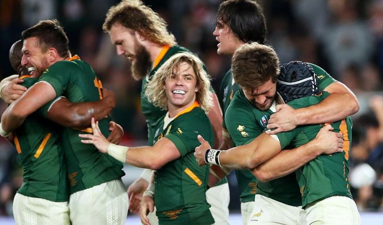 Sudáfrica campeón del mundo en Rugby.