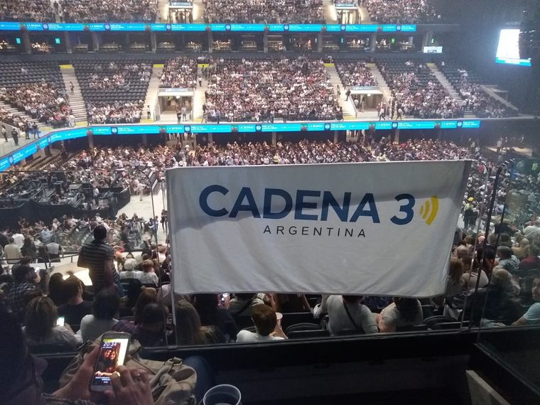 Una experiencia única, en el palco de Cadena 3.