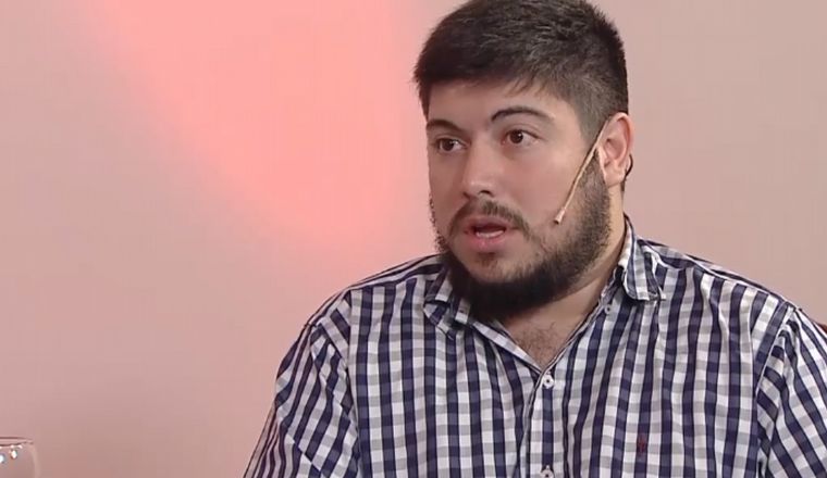 Leandro Báez, uno de los hijos de Lázaro Báez