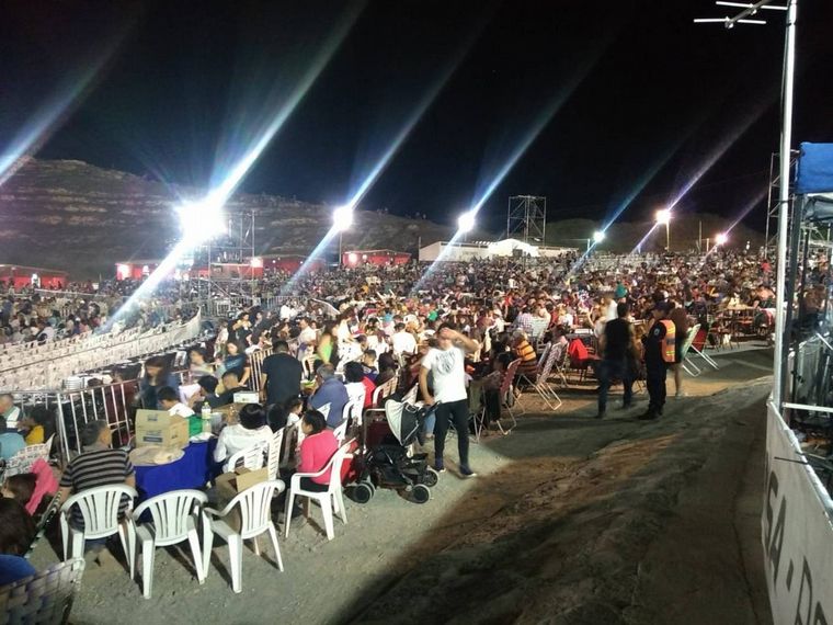 Había lugar para más de 10 mil personas.