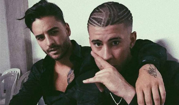 Maluma y Bad Bunny.