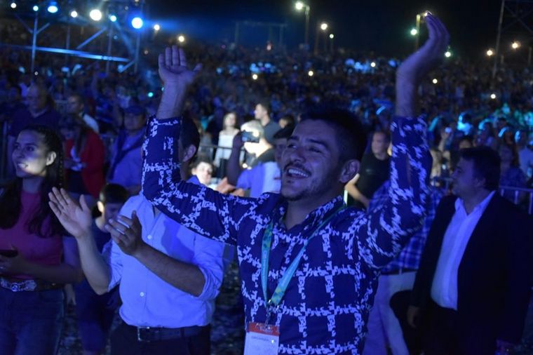 La alegría de Jáchal en homenaje a Buenaventura Luna