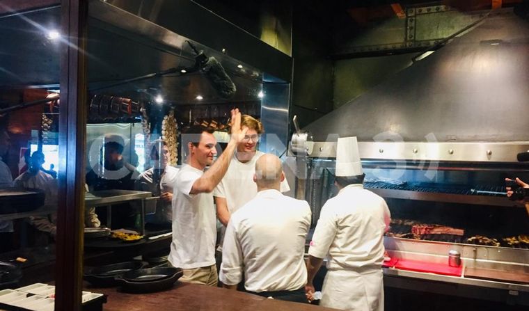 Federer en Buenos Aires.