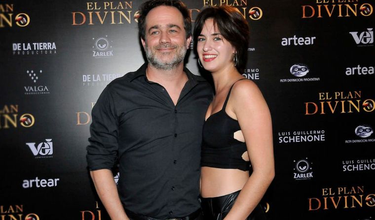 Gastón Pauls con su novia, Camila Canicoba James, de 18 años