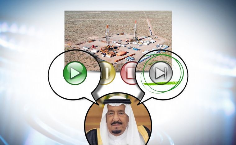 Rey de Arabia. Quiere vender Aramco antes de que el petróleo pase a la historia.