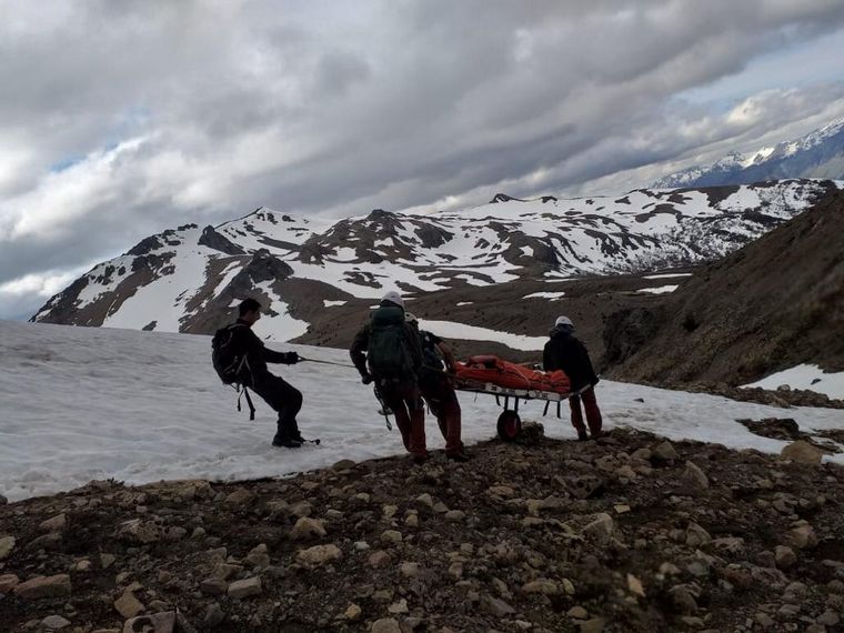 FOTO: Dos mujeres se accidentaron en el Cerro Piltriquitrón