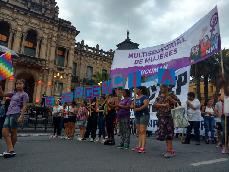 Marcha del 25N en Tucumán