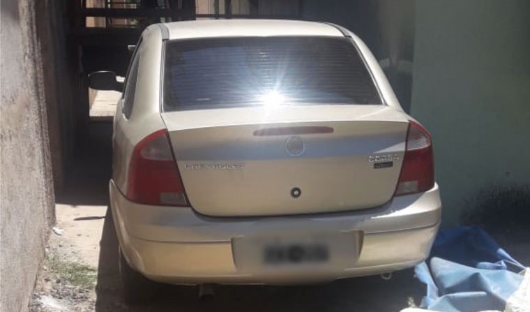 FOTO: Niña auto robado en Córdoba