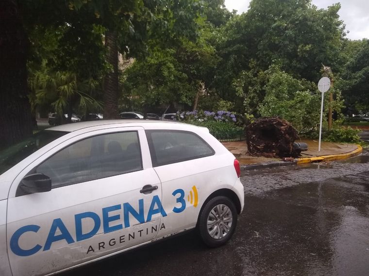 AUDIO: Feroz temporal causó destrozos en Buenos Aires (Por Orlando Morales)