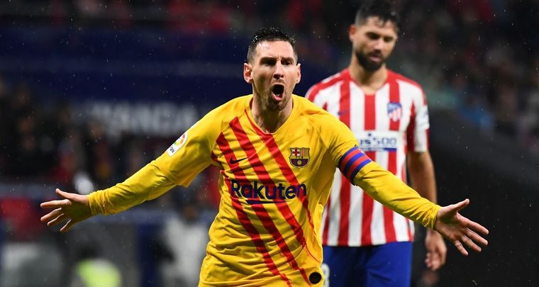 Con Messi en llamas, Barcelona ganó a Atlético de Madrid. 