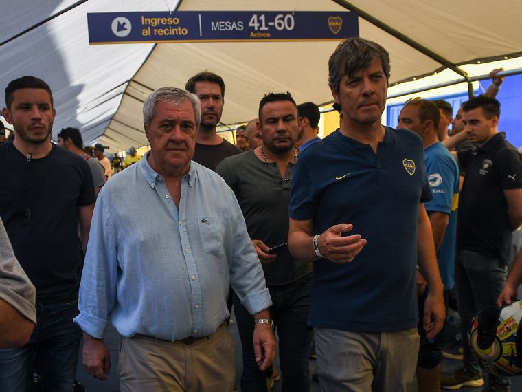 Ameal y Pergolini asistieron juntos a los comicios.